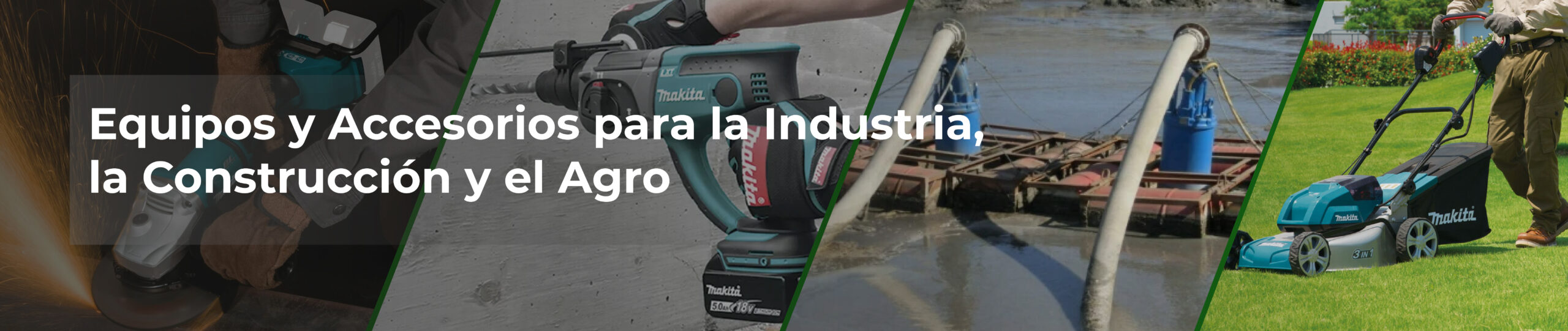 Equipos para la construcción e industria pesada