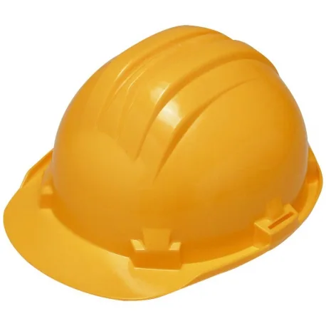 Casco albañil amarillo