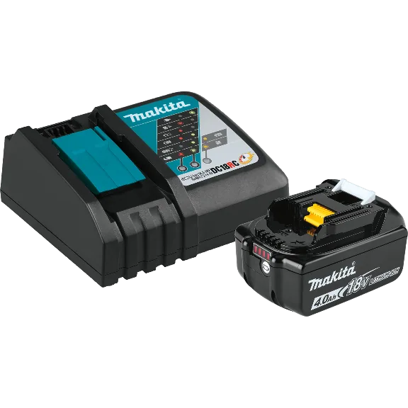 Paquete Inicial de Batería y Cargador LXT® Litio‑Ion de 18V (4.0Ah)