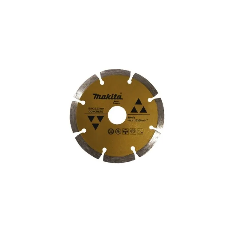 Disco Diamantado Segmentado Makita Seco/Concreto 4 ½”