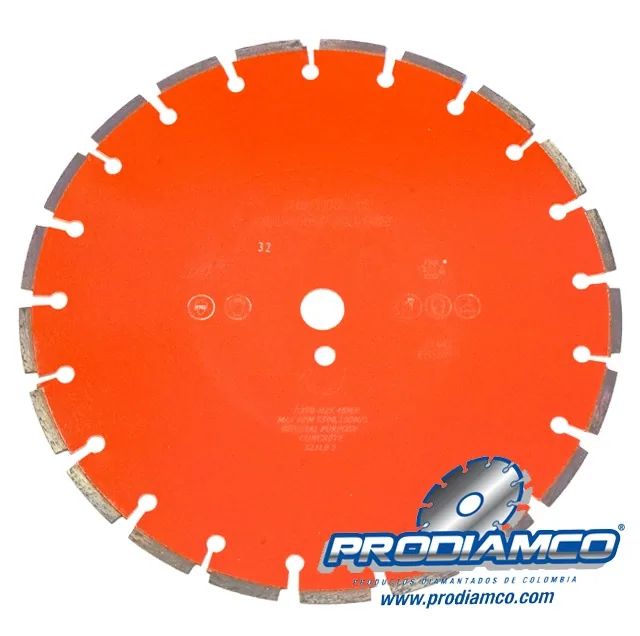 Disco Diamantado 14″ Multipropósito Concreto